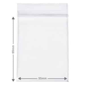 Deze stevige ziplock zakjes, ook wel wietzakjes genoemd hebben een afmeting van 55x65mm en zijn extra dik