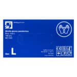 Handschoenen latex, doos a 100 stuks - Afbeelding 2