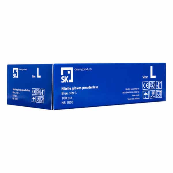 Handschoenen latex, doos a 100 stuks - Afbeelding 3