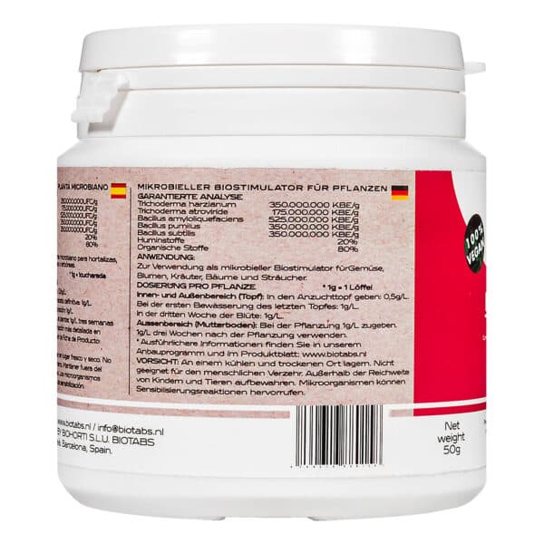 Bacteriën voor wietplanten