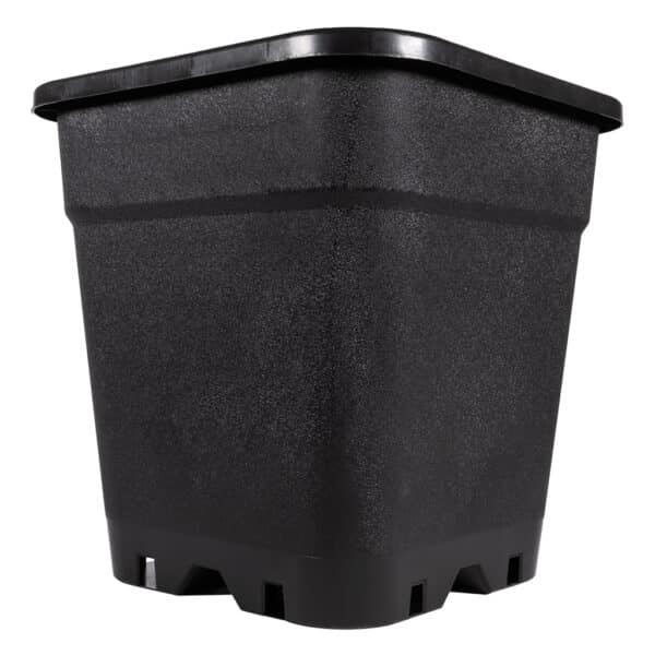 Vierkanten plastic pot voor plant
