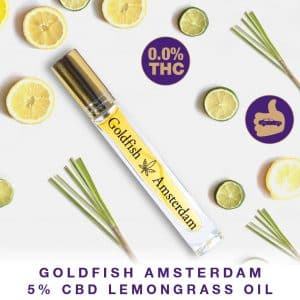 Goldfish Amsterdam Lemongrass 5% CBD olie
