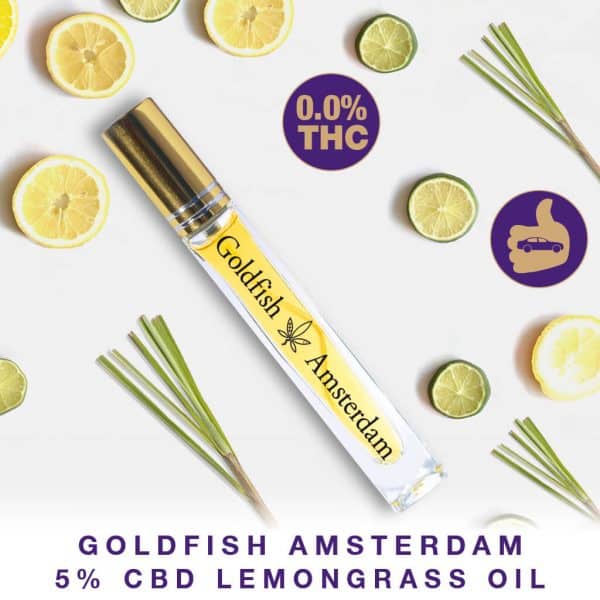 Goldfish Amsterdam Lemongrass 5% CBD olie