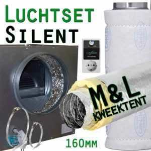 stille afzuiger voor kweektent