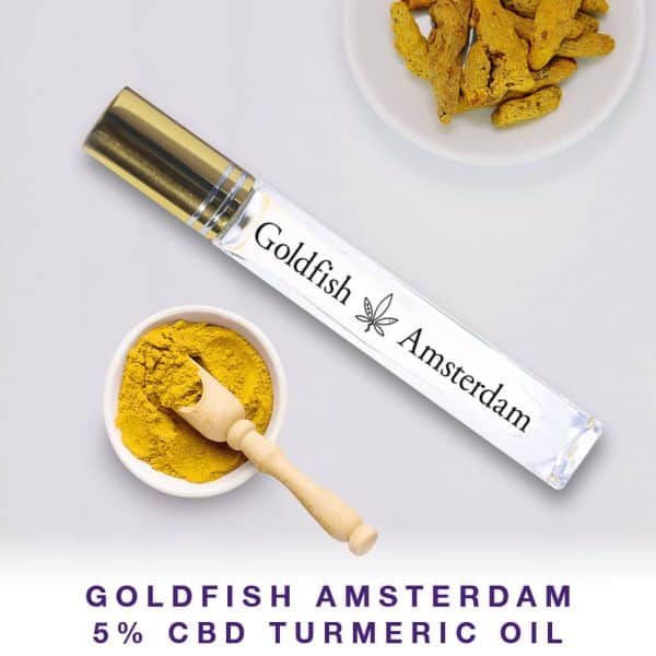 Goldfish Amsterdam Kurkuma 5% CBD olie