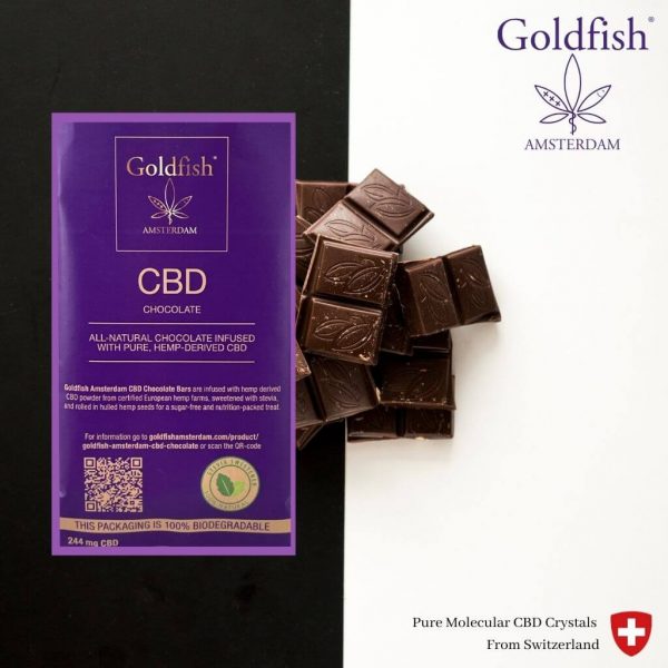 cbd chocolate goldfish amsterdam