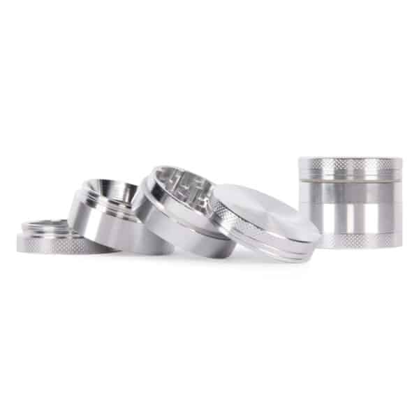 Aluminium grinder Black Leaf