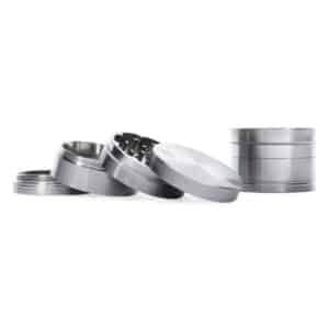 Black Leaf aluminium grinder groot