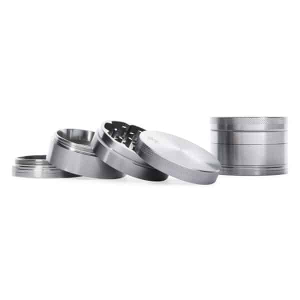 Black Leaf aluminium grinder groot