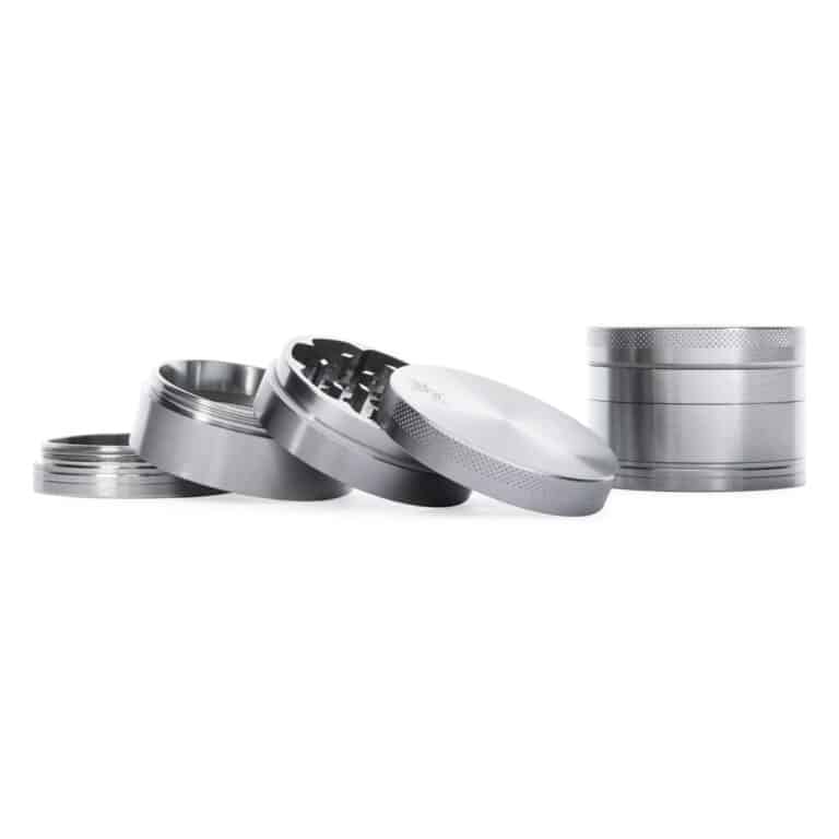 Black Leaf aluminium grinder groot
