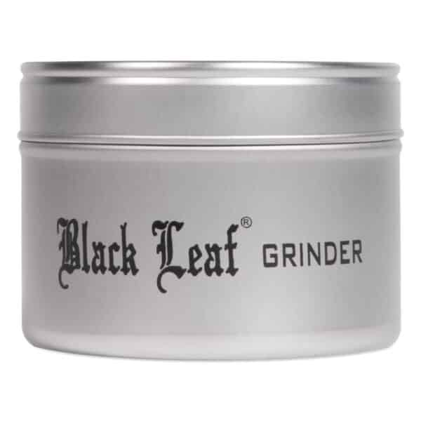 Black Leaf aluminium grinder groot