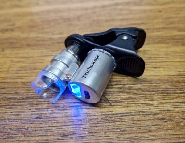 Trichoscope Magnifier (30x-60x)