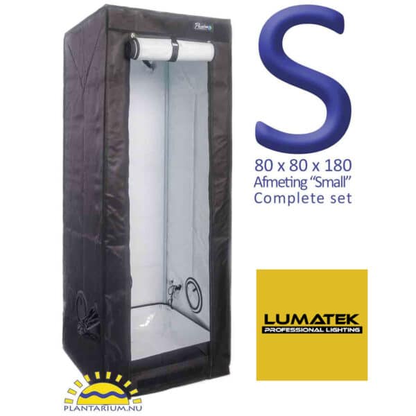 Compleet ingerichte kweektent S: Lumatek ATS PRO 200 watt
