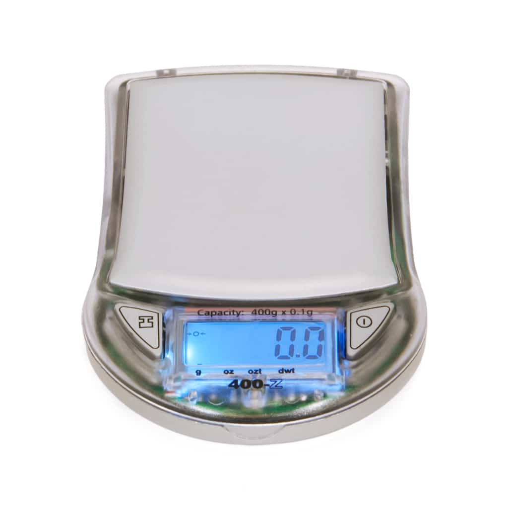 400-Z Silver digitale weegschaal van My Weigh 400-Z Silver My Weigh goedkope weegschaal voor wiet