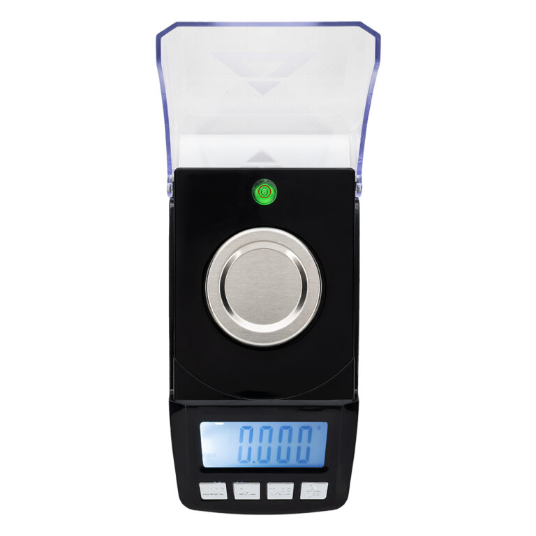 CT-250 digitale weegschaal 1 milligram van On Balance Weegschalen met verlicht display en waterpas