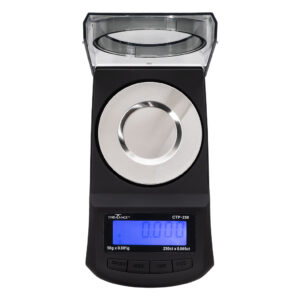 CTP-250 digitale weegschaal 1 milligram van On Balance Weegschalen met verlicht display