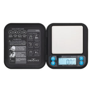 SL-100 digitale weegschaal 0.01 gram van On Balance Weegschalen met backlit verlicht display