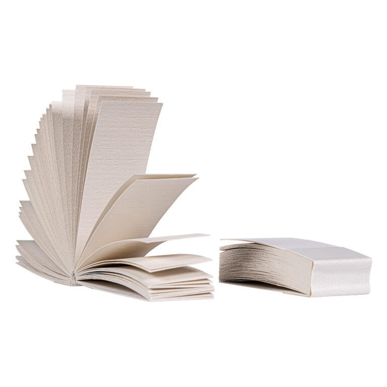 Filtertips met vouwlijnen