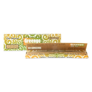 Greengo King Size ongebleekte lange vloeitjes in een pakje