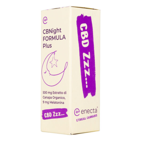 CBNight Formula Plus wietolie met CBD van Enecta voor meer ontspanning
