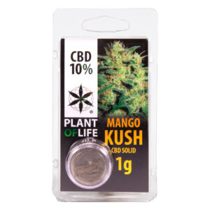 CBD hash Mango Kush 10% van Plant of Life bij burnout