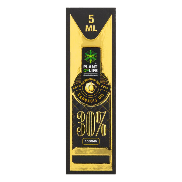 CBD hennep olie 30% van Plant of Life bij burnout