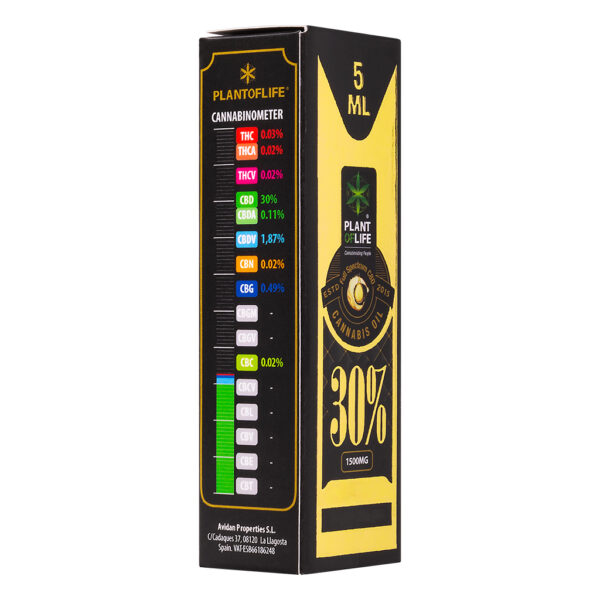 CBD olie 30% van Plant of Life bij burnout