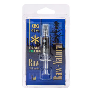 CBG Raw Wax 41% van Plant of Life zijn zuivere cannabis concentraten voor meer rust en ontspanning