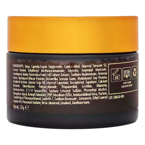 CBD & CBG hennep nachtcreme van Plant of Life helpt de huid soepel en stevig te houden