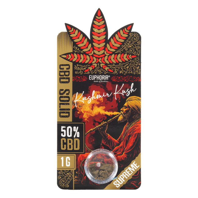 CBD wiet 50% Kashmir van Euphoria voor meer rust en ontspanning
