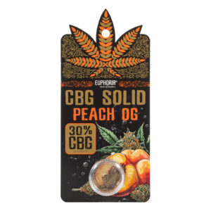 CBG hash 30% Peach OG van Euphoria voor meer rust en ontspanning