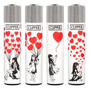 Clipper navulbare aansteker met Street Art #4 print