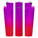 Clipper Pink Gradient metalen aanstekers roze rood verloop