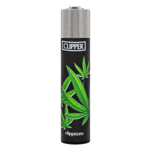Clipper navulbare aansteker met Leaves #7 print met wietblad