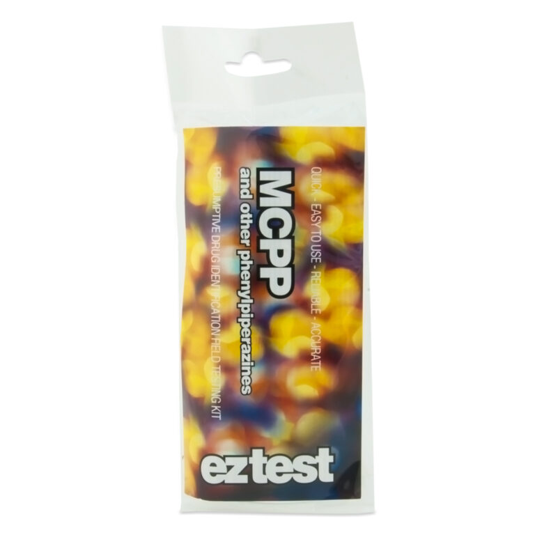 Drugstest voor mCPP van EZ-Test voor het testen van drugs op aanwezigheid van mCCP, Phenylpiperazines en 6-APB