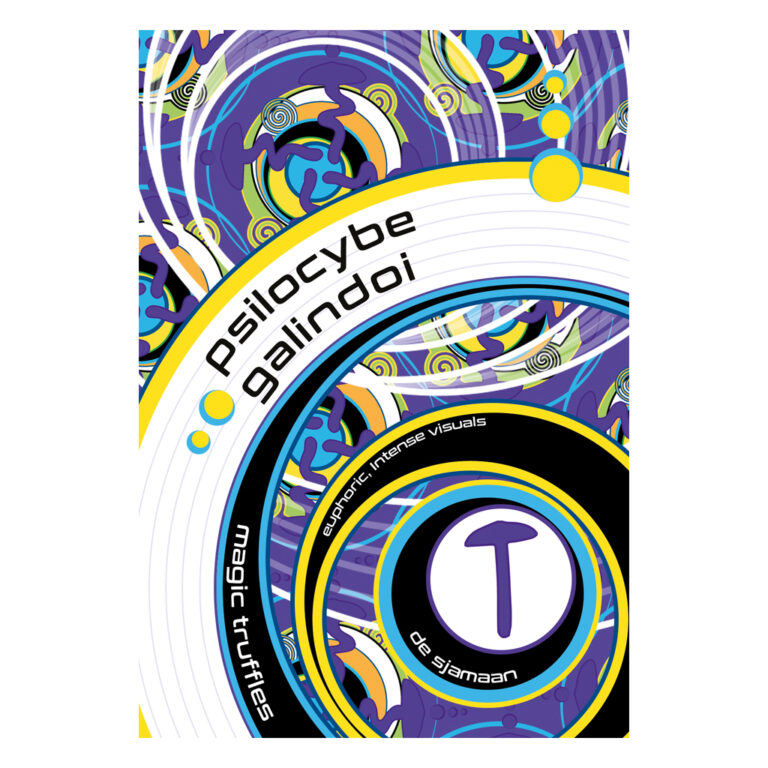 Psychedelic Galindoi Magic Truffles bevatten psilocybine en zorgen voor een euforische trip met intense visuele hallucinaties.