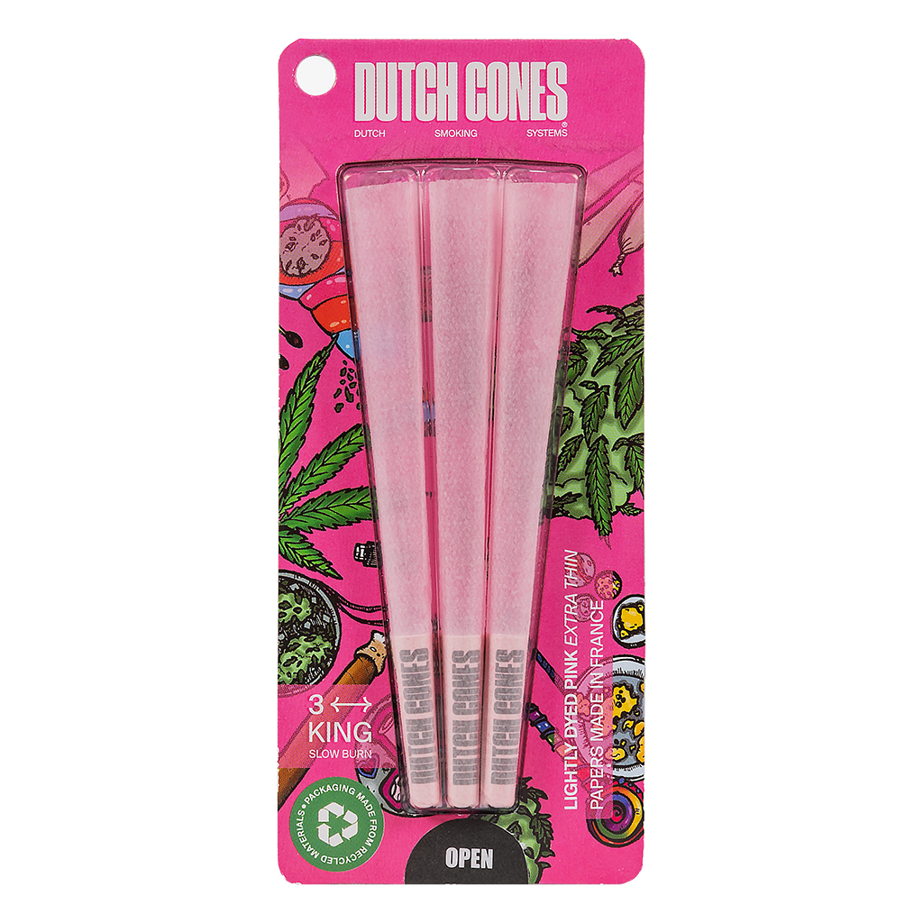 Roze cones King Size 3 stuks