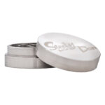 Steely Dan grinder roestvrij staal 2-delig 39 mm geopend