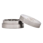 Steely Dan grinder roestvrij staal 39 mm geopend zijaanzicht